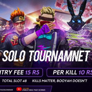 FREE FIRE SOLO TOURNAMENT